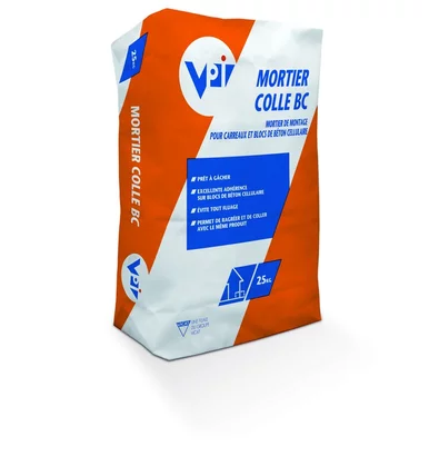 TD12 - Mortier colle pour béton cellulaire - 25 kg | Bricamat
